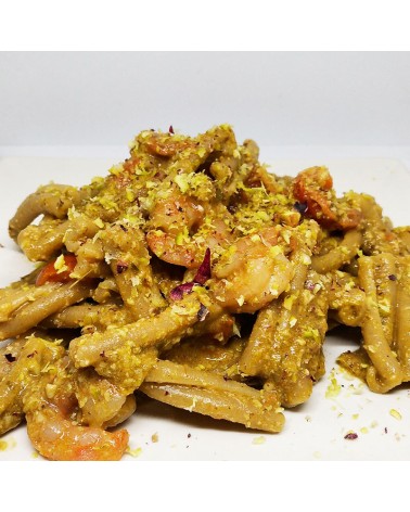 Gamberi Pistacchi e Pomodorini